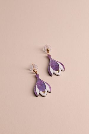 Обеци Crocus (висящи)