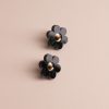 Обеци Black Flower (Small)