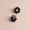 Обеци Black Flower (Small)