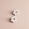Earrings White Flower (Small)