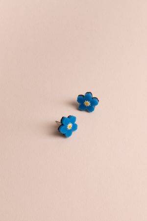 Обеци на щифт Forget Me Not (Small)
