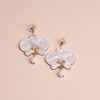 ergi-earrings-orchids-white-marble-gold-dangle Обеци Orchids White Marble and Gold