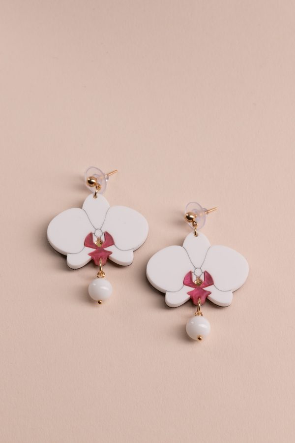 ergi-earrings-orchids-white-pink Обеци Orchids White and Pink