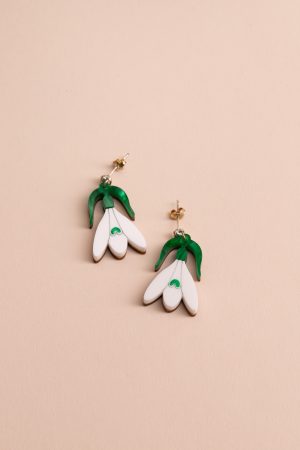 ergi-earrings-snowdrop-pins-silver Обеци Snowdrops (Silver)