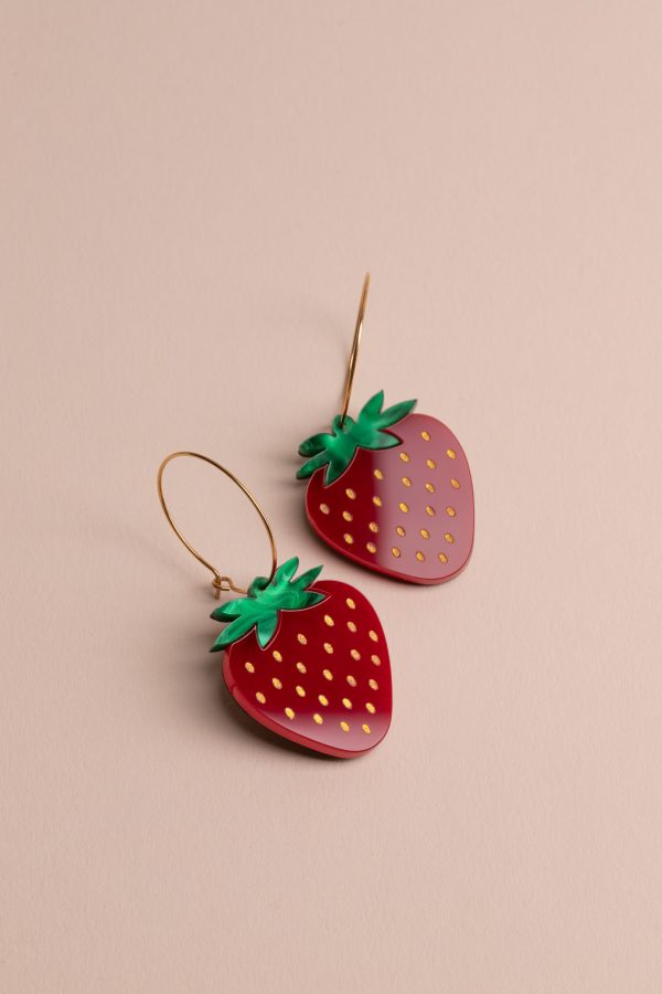 Обеци Strawberry