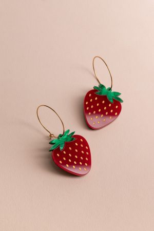 Обеци Strawberry