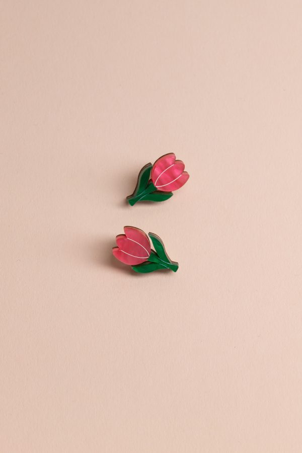 ergi-earrings-tulips-small-1 Обеци на щифт Tiny Tulips