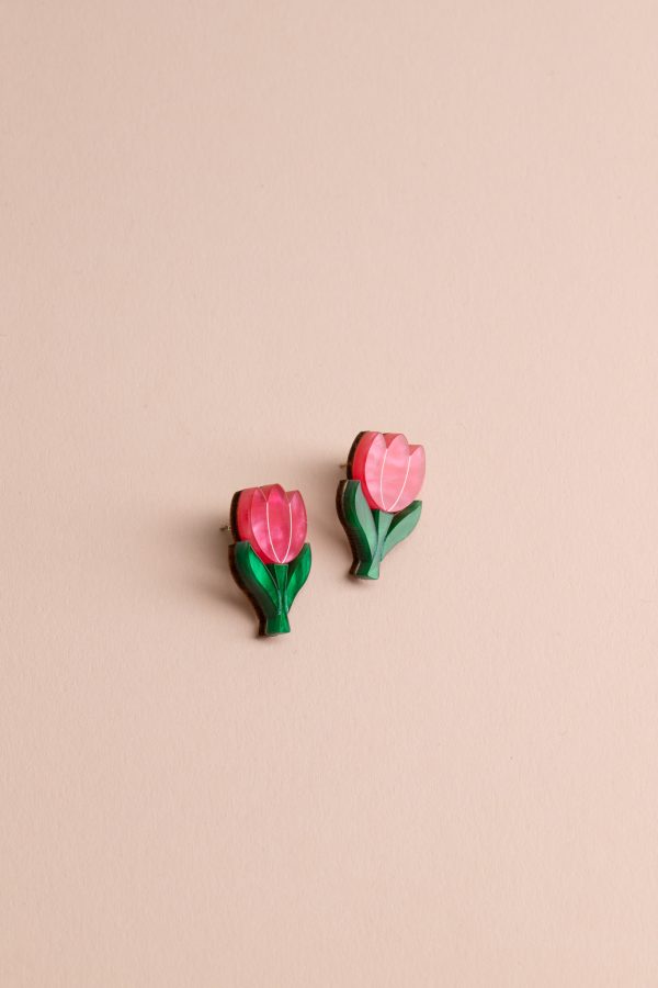 ergi-earrings-tulips-small Обеци на щифт Tiny Tulips