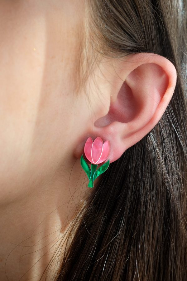 ergi-earrings-tulips-small-on-ear Обеци на щифт Tiny Tulips
