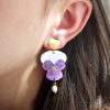 ergi-earrings-violets-big-purple-on-ear Обеци Violets (Big)