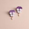 ergi-earrings-violets-medium-white-2 Обеци Violets White (Middle)