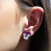 ergi-earrings-violets-small-on-ear Обеци на щифт Violets