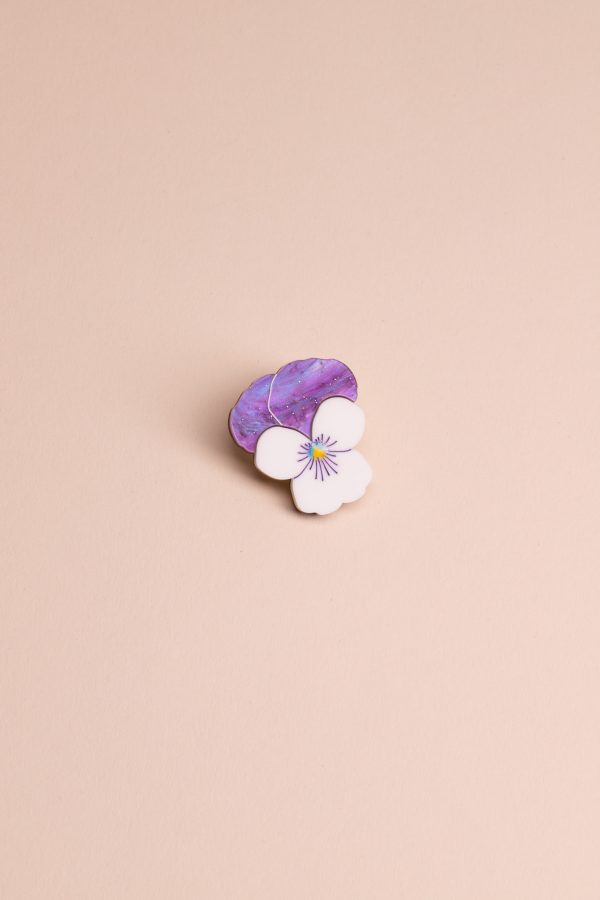 Брошка Violet