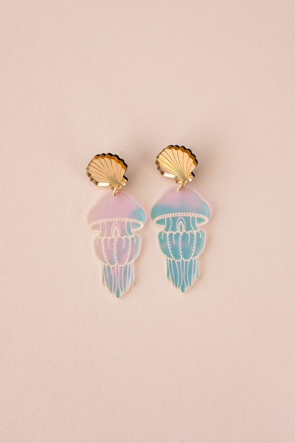 Обеци Jellyfish