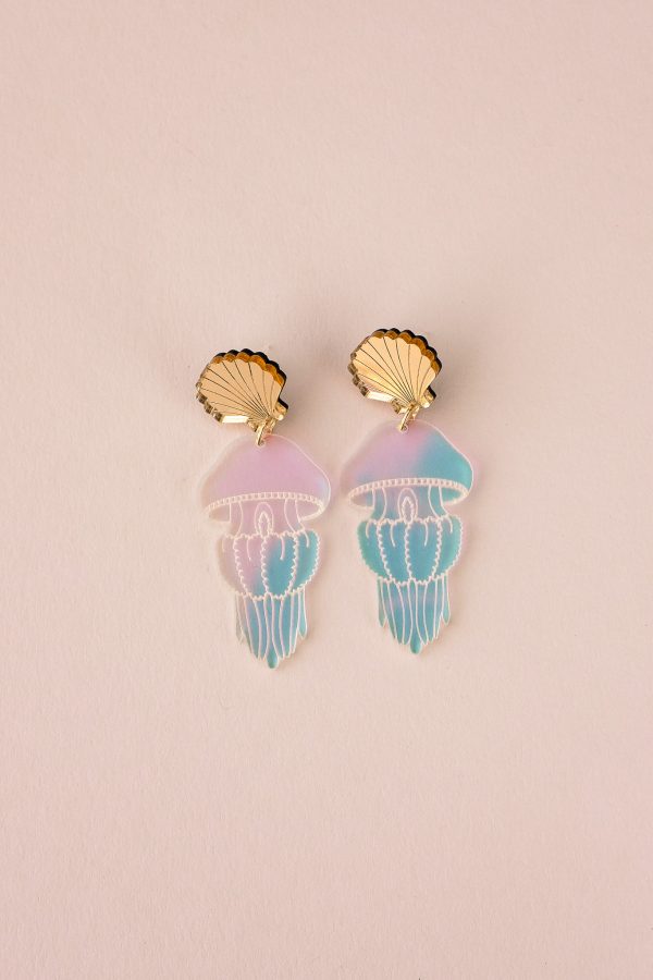 Обеци Jellyfish
