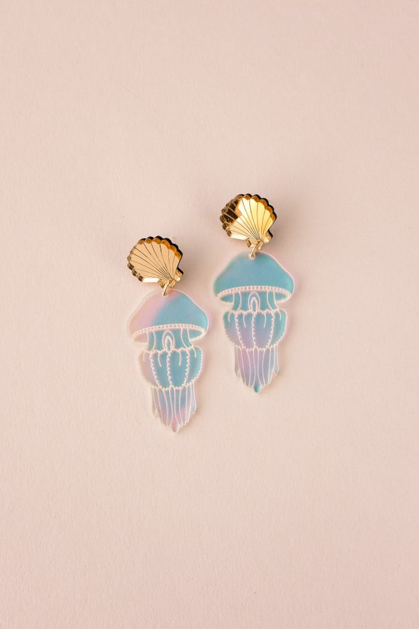 Обеци Jellyfish