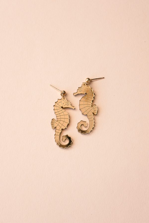 ergi-earrings-seahorse-gold-1 Обеци Seahorse Gold