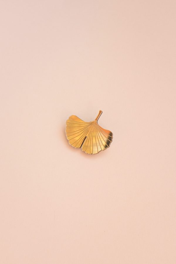 Брошка Ginkgo Leaf
