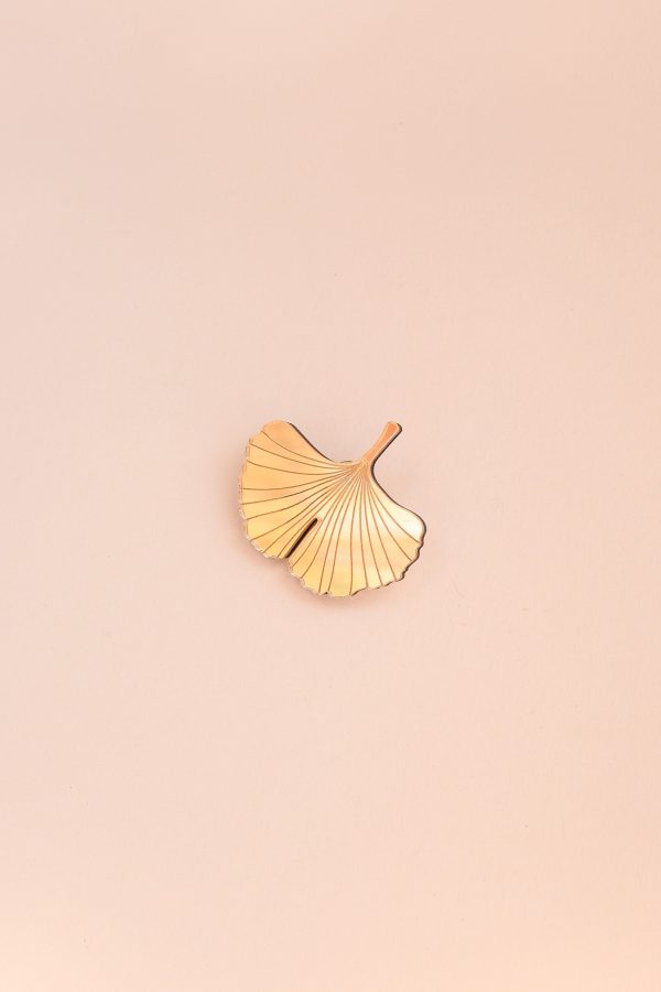 Брошка Ginkgo Leaf